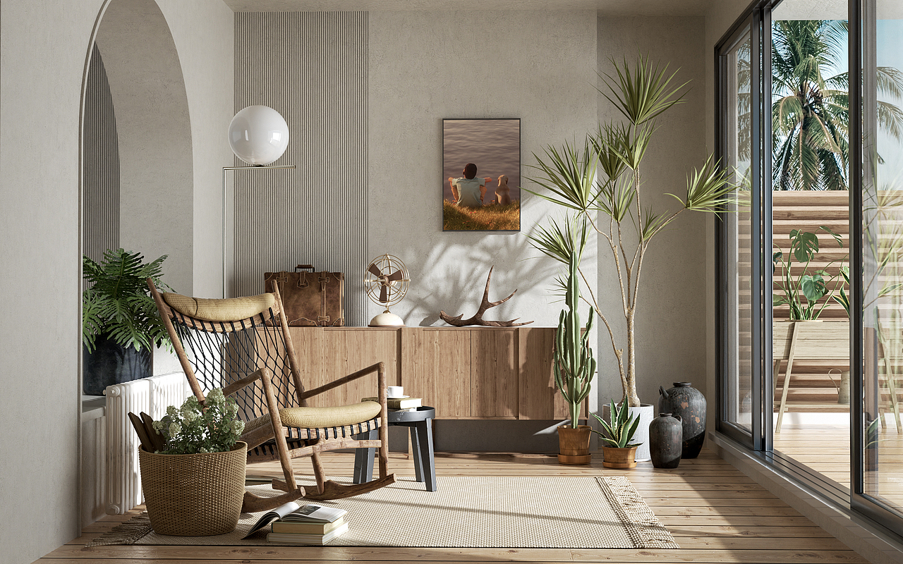 《室内写实场景渲染》