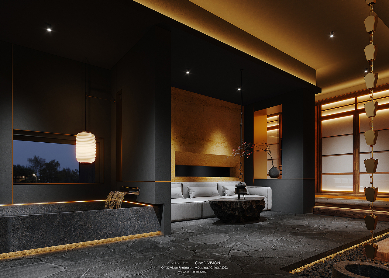 大庆蚝探长日式餐饮（图ZMzI3MzI2NDcy） - 酒店餐饮设计 - 站酷设计师CGI_OneD原创素材 - 站酷ZCOOL