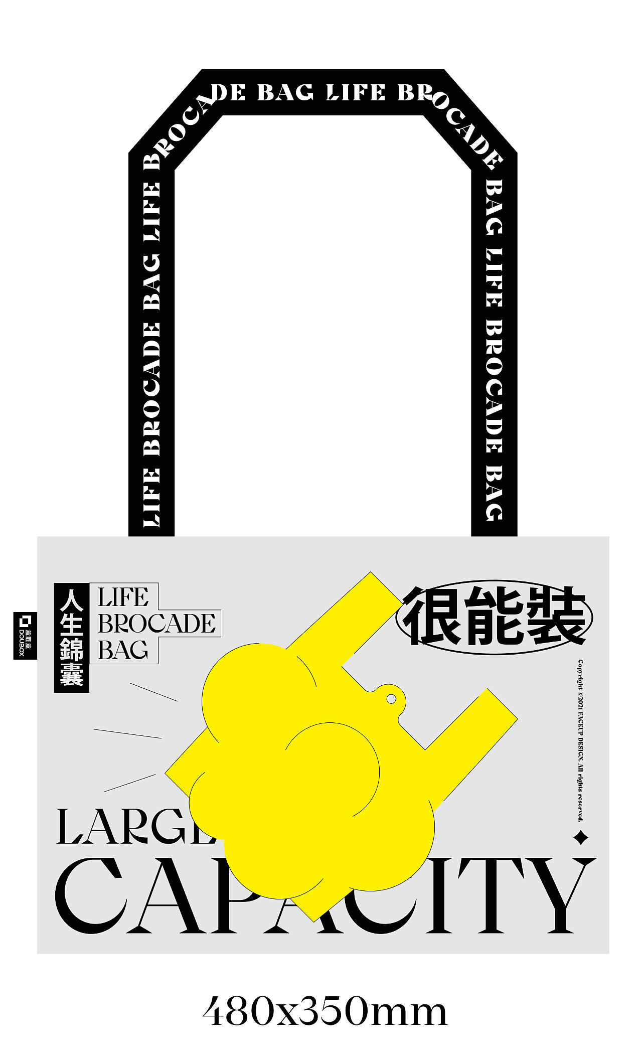 自主品牌杜邦纸袋丨创意包装设计