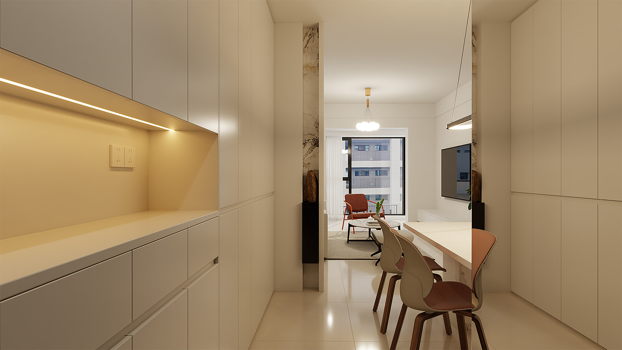 居住空间 洛阳钰龙府96 | 御思设计（图ZMzU5MDg2NzUy） - 家装设计 - 站酷设计师御思设计原创素材 - 站酷ZCOOL