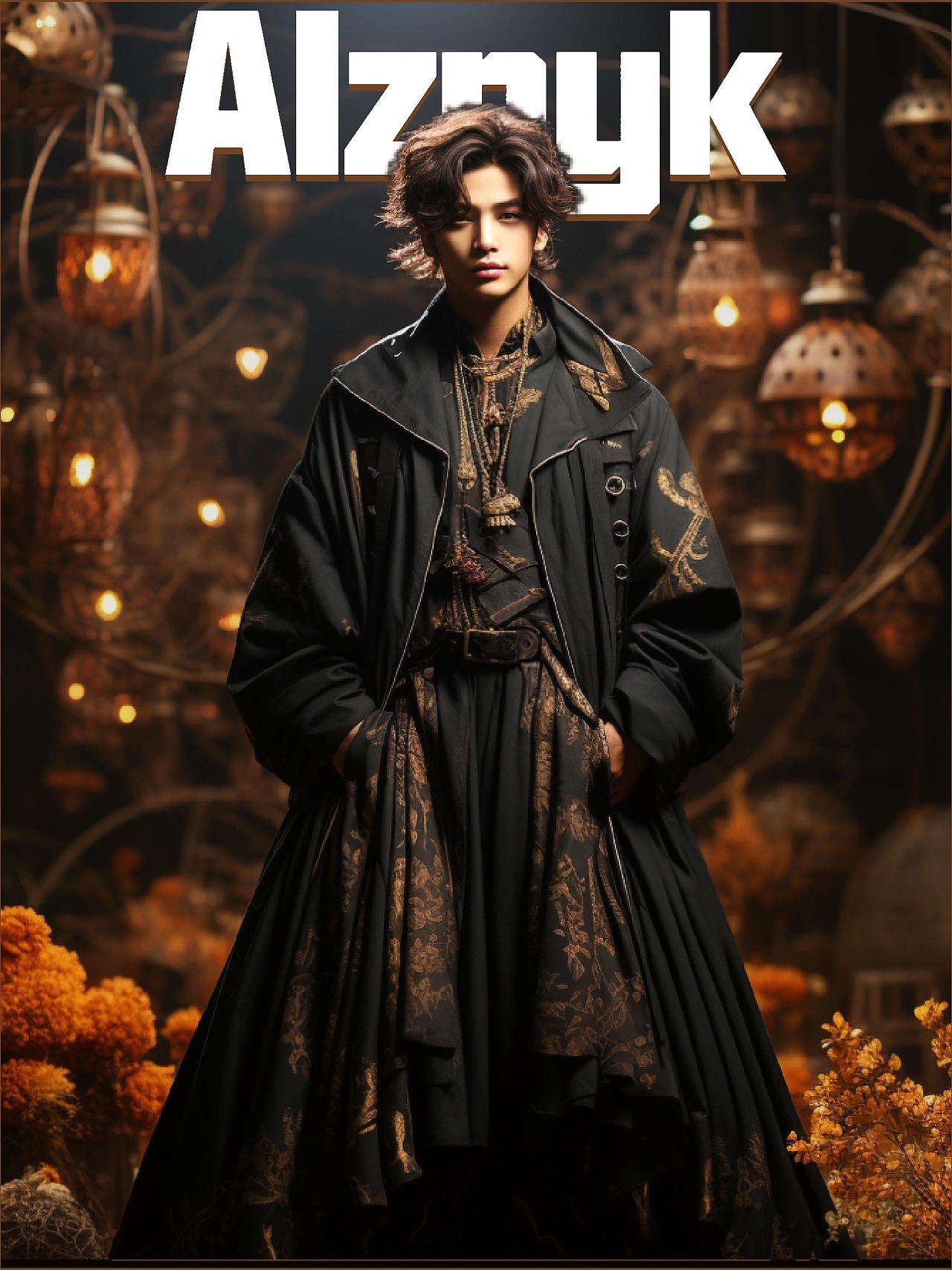 #AI关键词|分享一组灯火通明中秋节服装展示