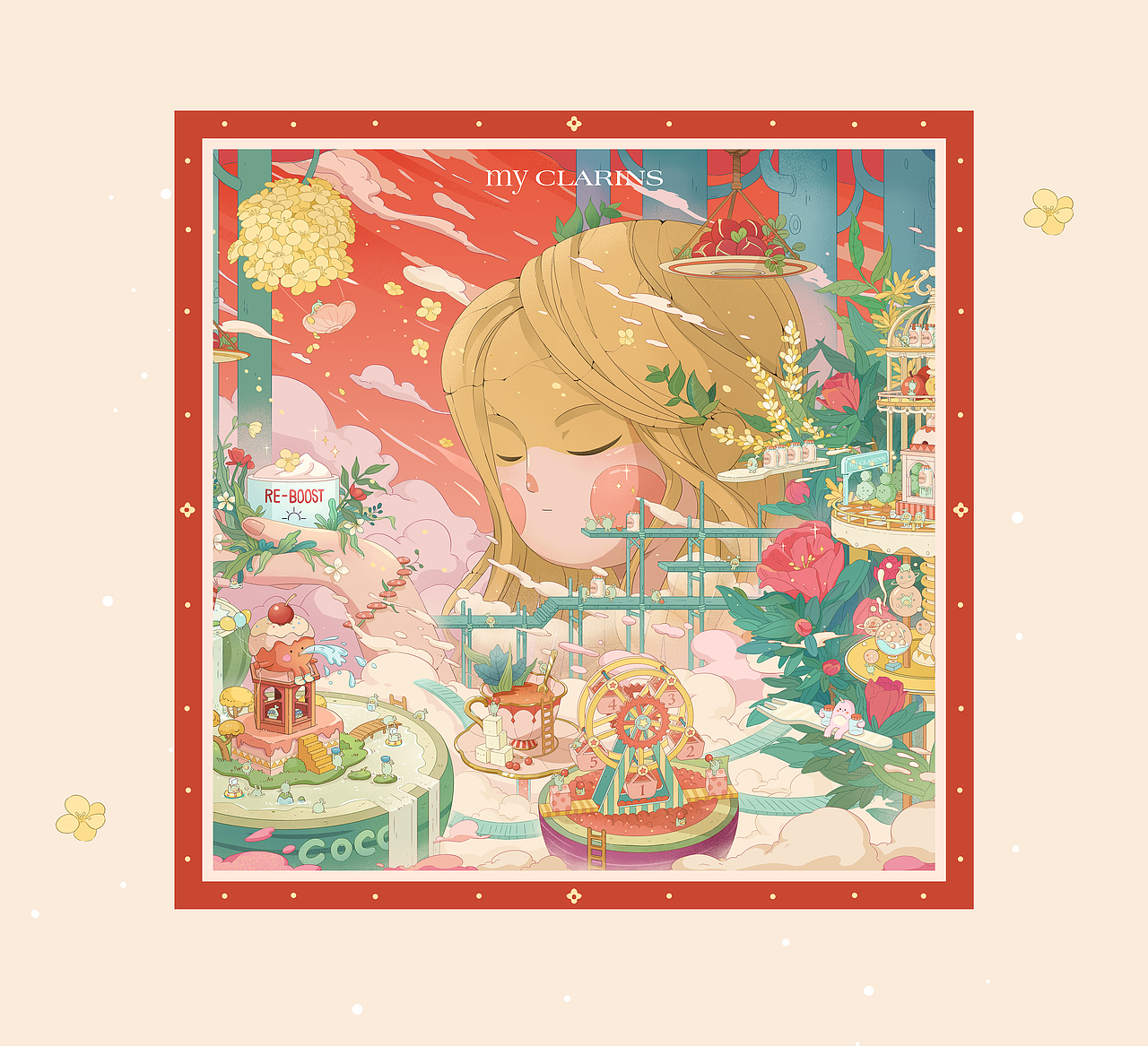 【my CLARINS寻找天然好食肌】