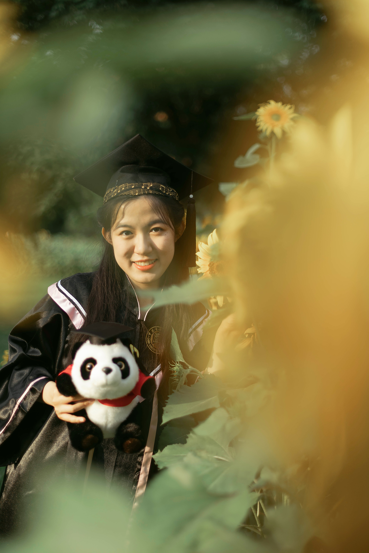 北京奥森向日葵花拍摄毕业照拍摄人像摄影写真北京约拍