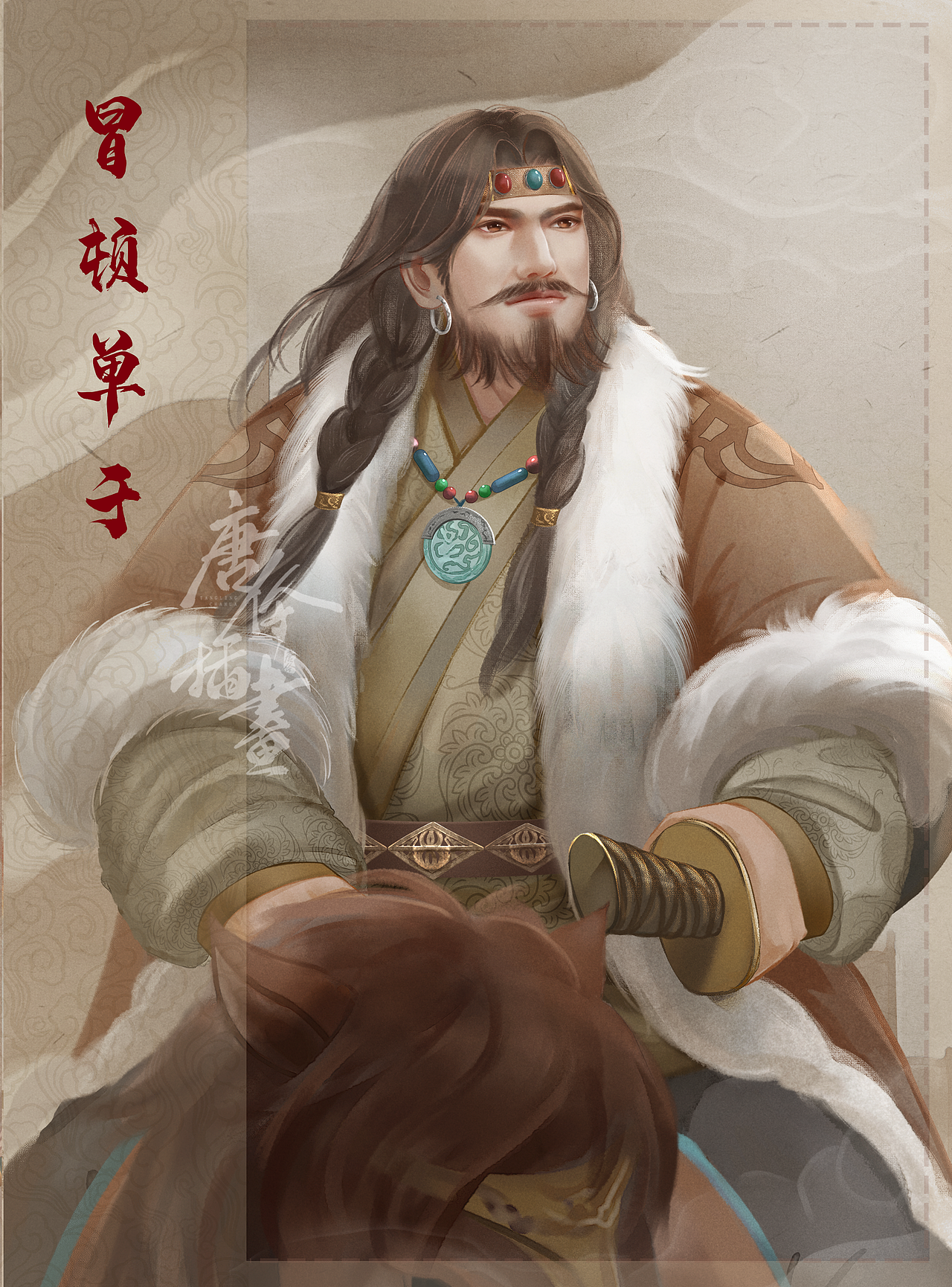 帝王图鉴-江山如画（图ZMzIxMjk4ODQ0） - 艺术插画 - 站酷设计师唐伶Ler原创素材 - 站酷ZCOOL