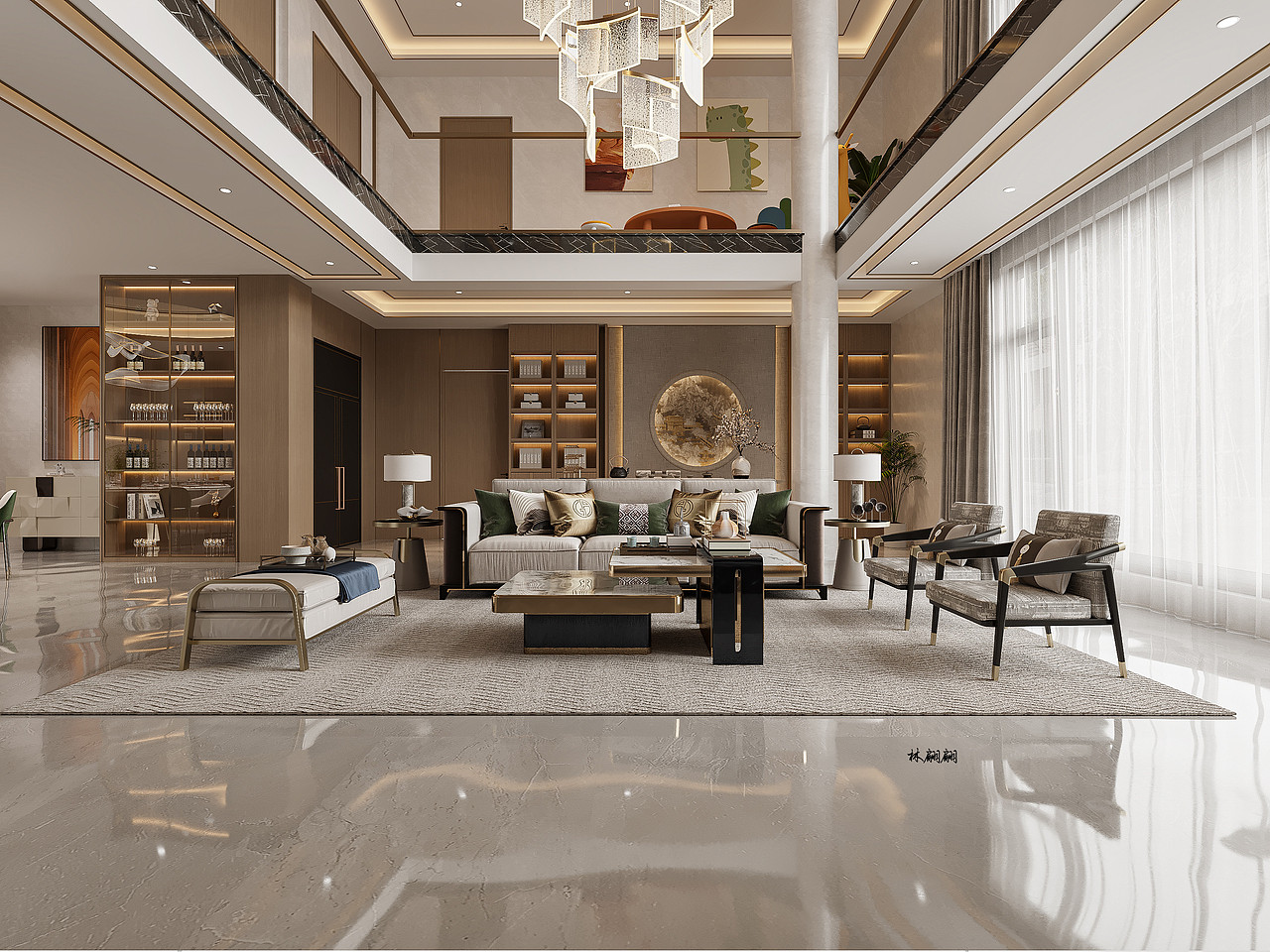 现代中式别墅|柔和了岁月,惊艳了时光