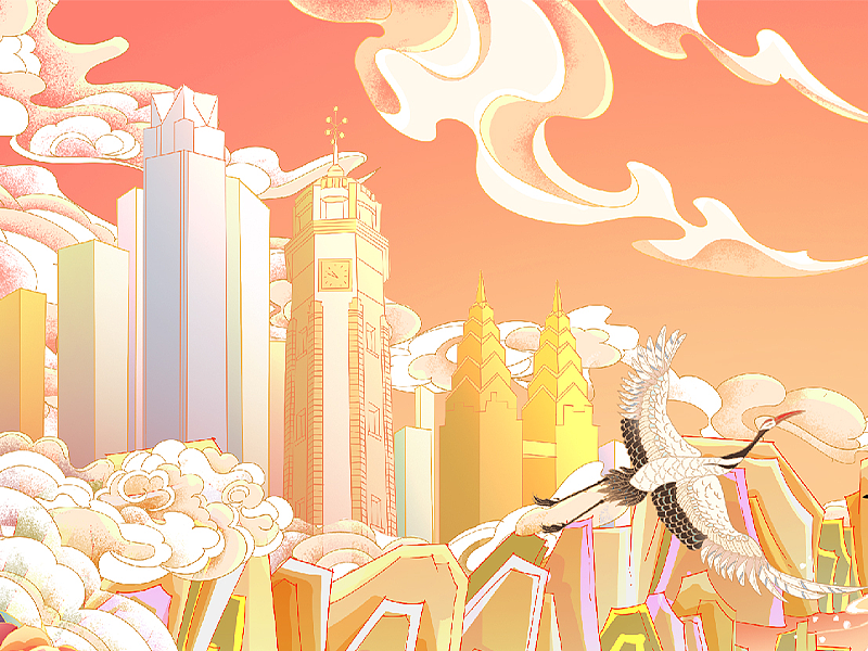 插画-重庆（图ZMzE0OTQ5Mjcy） - 商业插画 - 站酷设计师睿睿紫原创素材 - 站酷ZCOOL