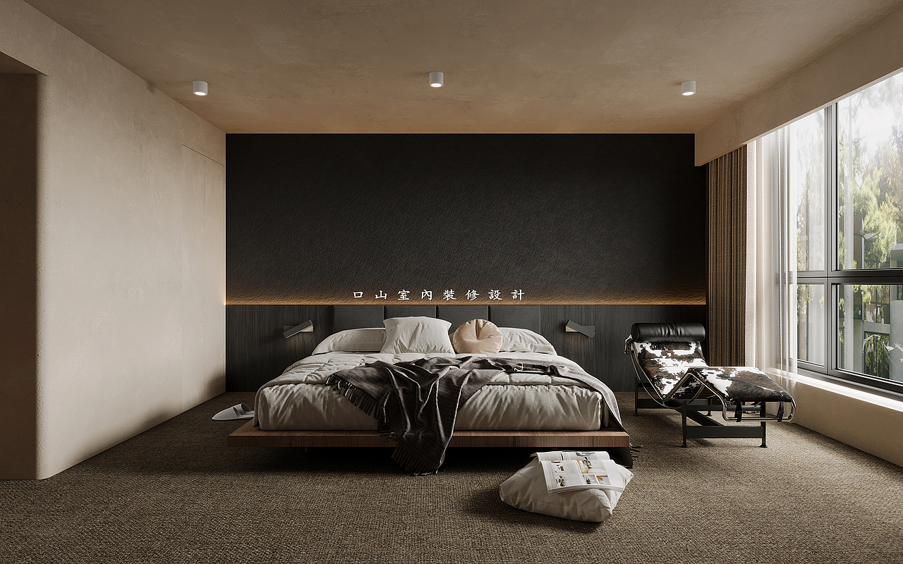 深圳口山设计:龙岗复式私宅,混搭复古风的美拿捏了!