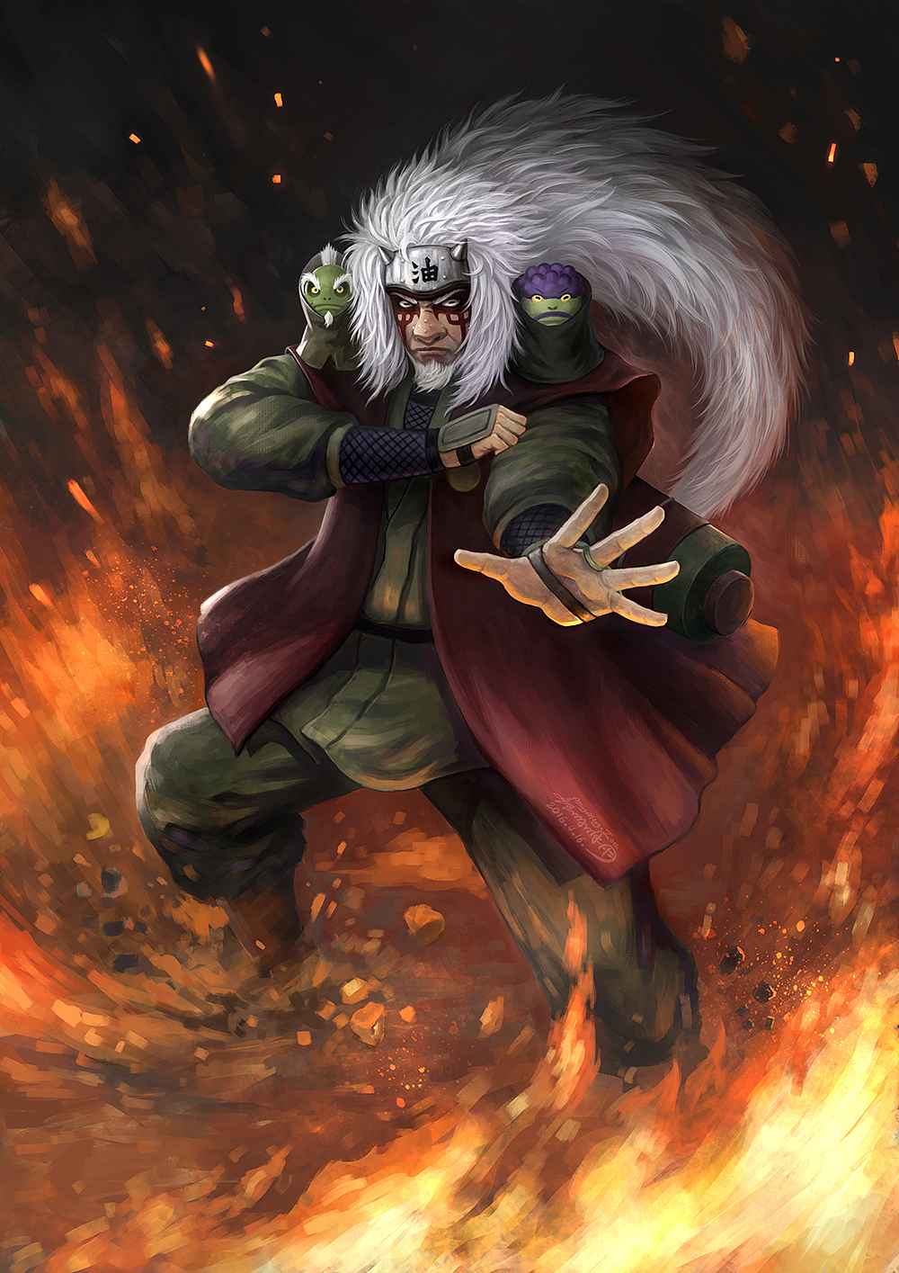 很多年前的写实火影同人作品（图ZMzMxOTExMTIw） - 创作习作 - 站酷设计师野鸟明明邹原创素材 - 站酷ZCOOL