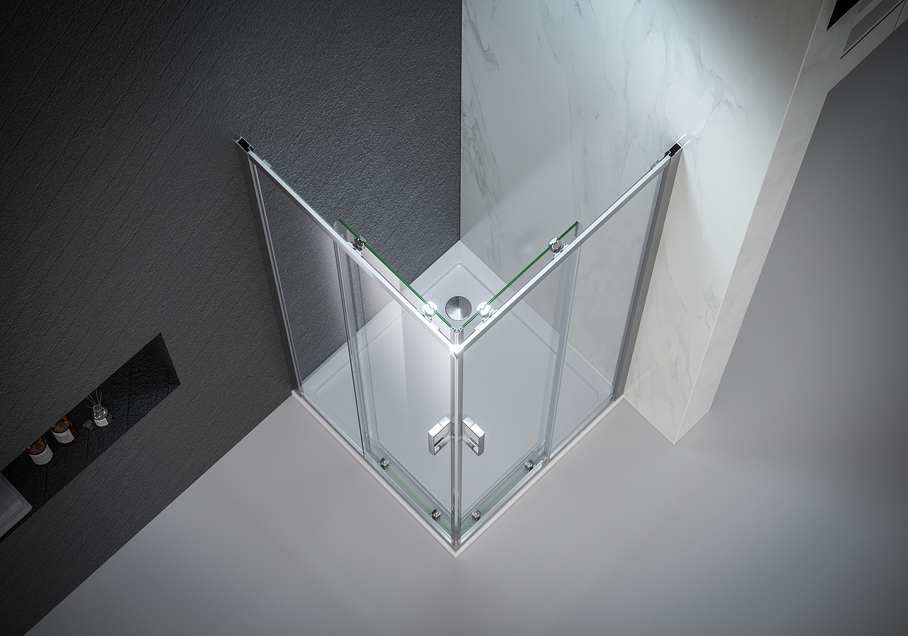 07-淋浴房场景 C4D建模+OC渲染