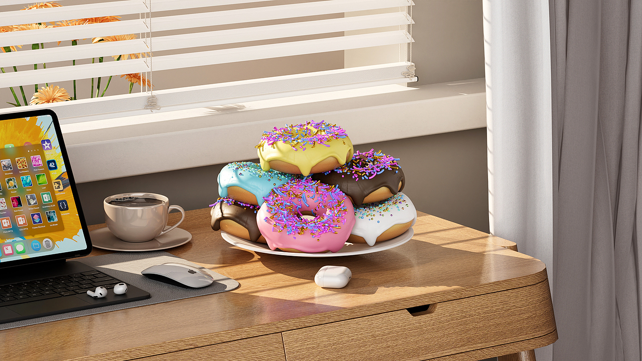 blender甜甜圈（圖ZMzU3MjYyMDQ4） - 電商 - 站酷設計師蕭瑟tx原創(chuàng)素材 - 站酷ZCOOL