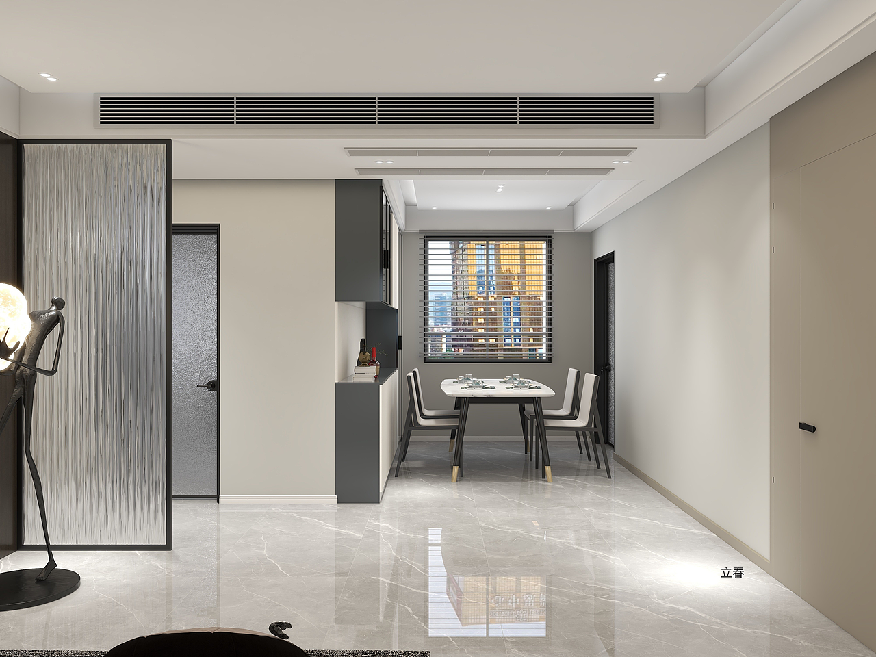 160平婚房用要时尚一些，极简风现代风（图ZMzEyMzg5NzYw） - 家装设计 - 站酷设计师spark6966原创素材 - 站酷ZCOOL