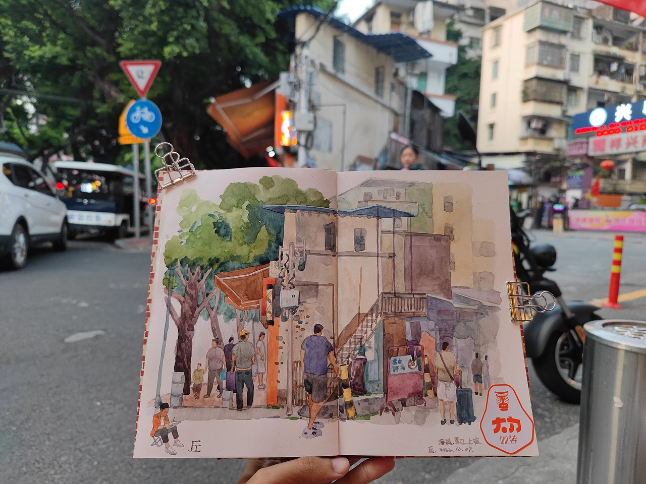 〖画本系列〗- 我的第36本画本-城市速写系列作品（图ZMzI4NTU0NTIw） - 绘画 - 站酷设计师画画的陈一丘原创素材 - 站酷ZCOOL