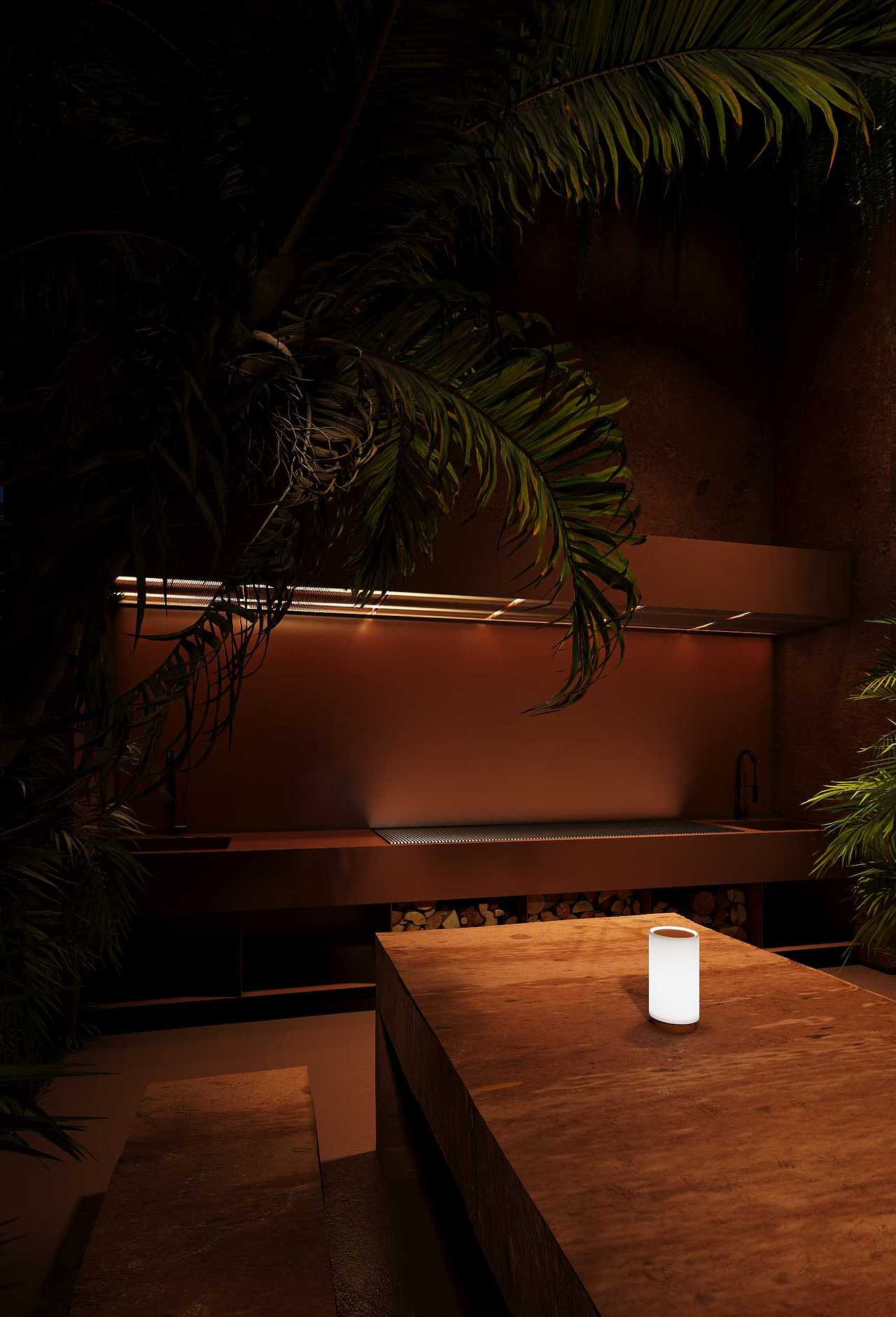 藏身在雨林的餐廳