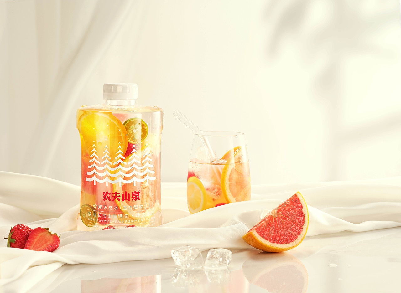 农夫山泉婴儿水迪士尼联合ip摄影