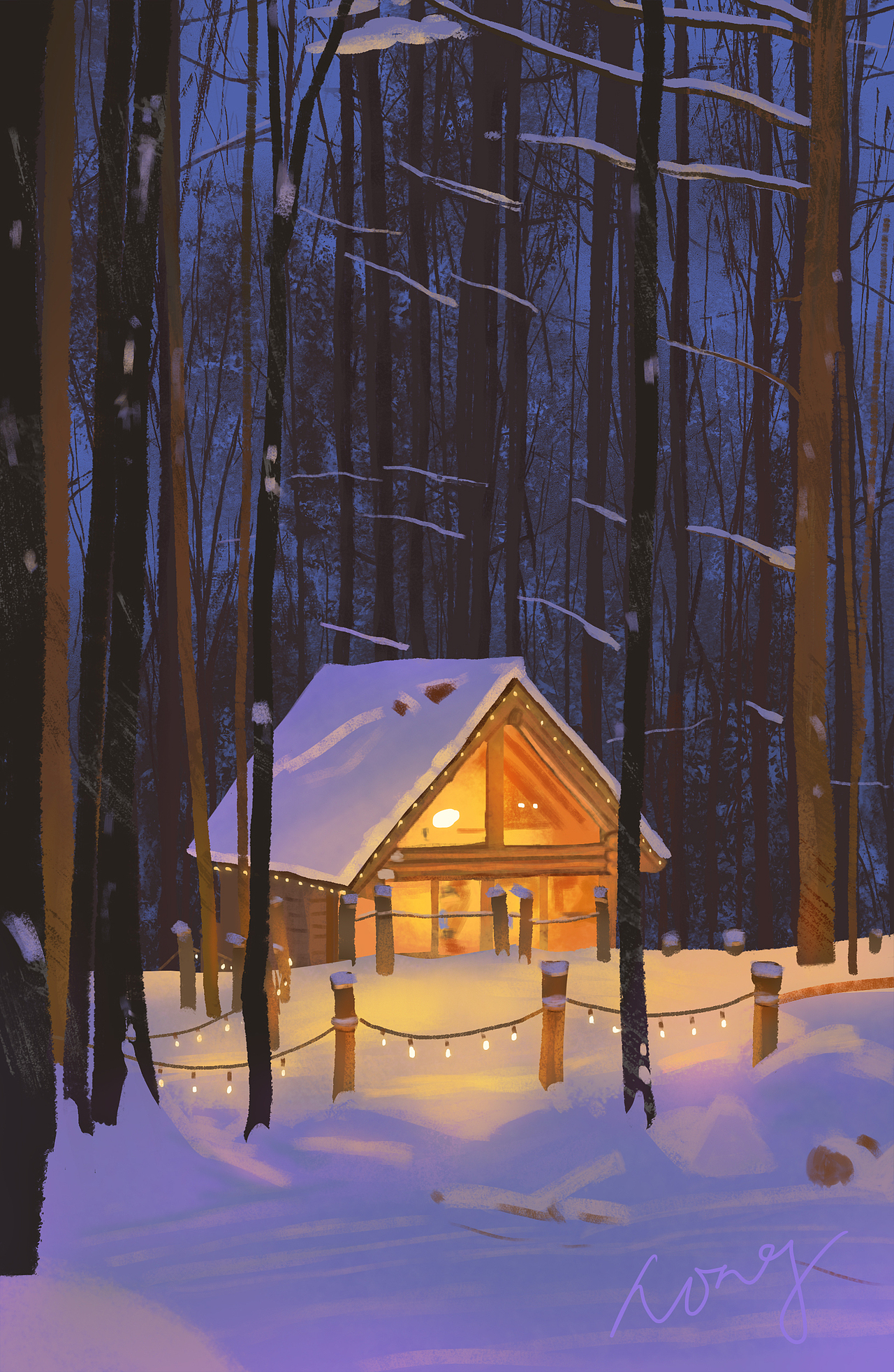 一些色彩速途练习