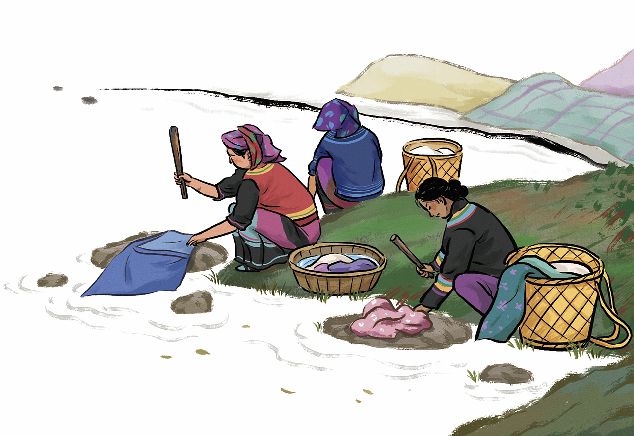 插图｜天梯下的灯火配图（图ZMzYxODIzMzA0） - 艺术插画 - 站酷设计师小白的角原创素材 - 站酷ZCOOL