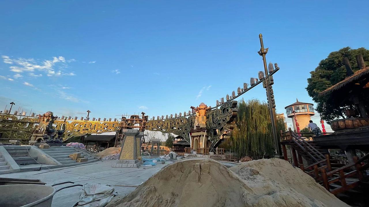 莫愁村-九神台-民俗文旅（图ZMzQ2MTg4Nzgw） - 概念设定 - 站酷设计师许涌XY原创素材 - 站酷ZCOOL