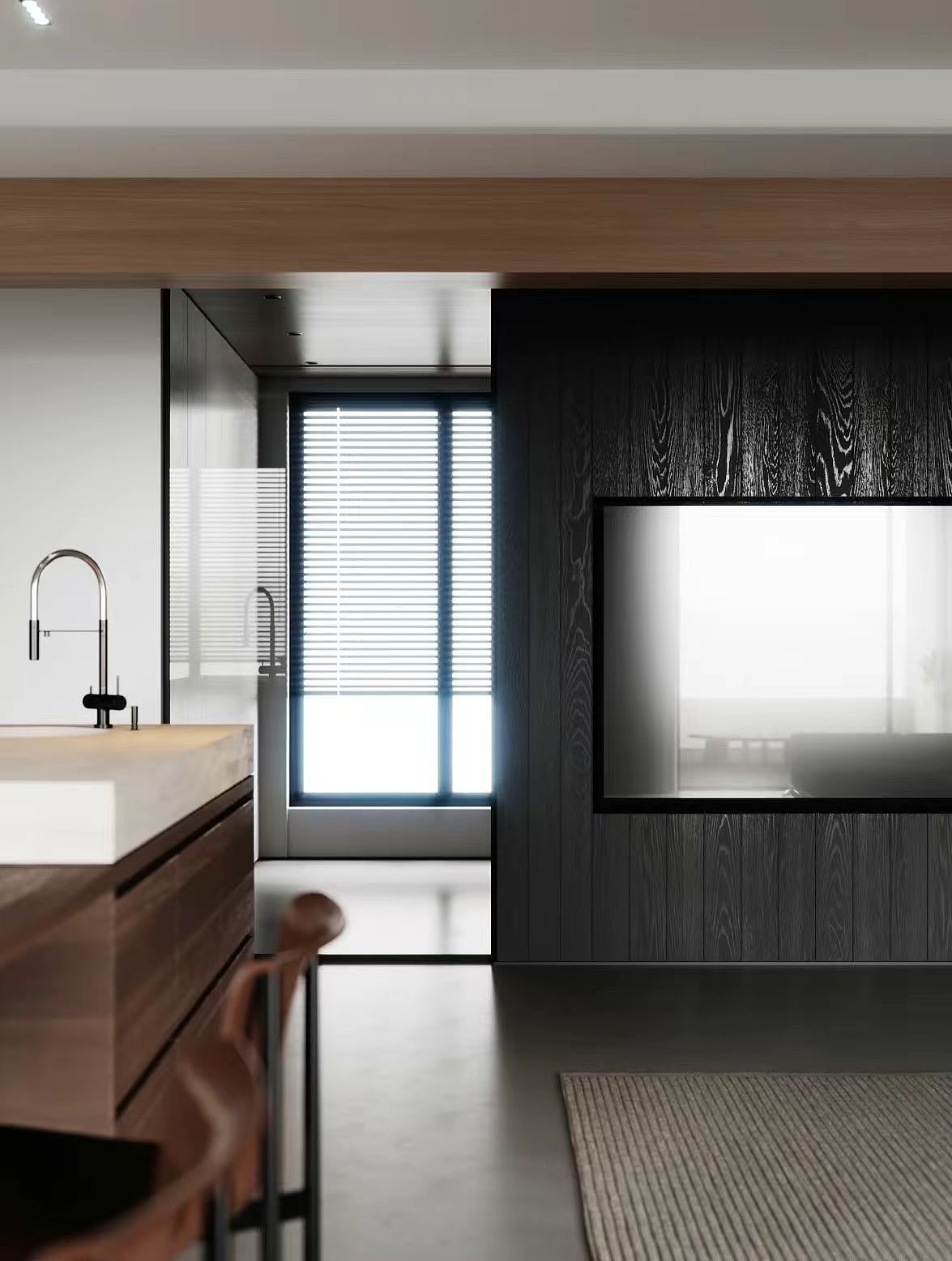 3D效果图代画-丽娜的意式极简