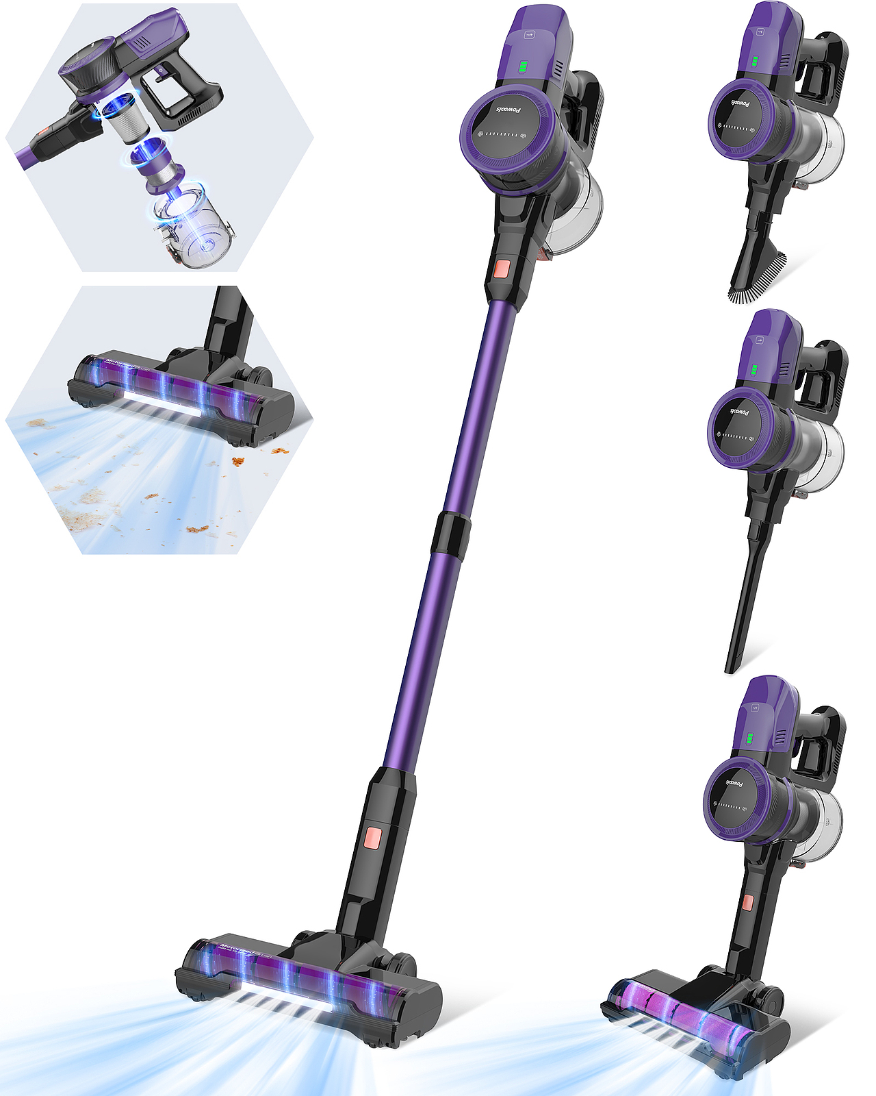 亚马逊家居产品吸尘器主图a+设计