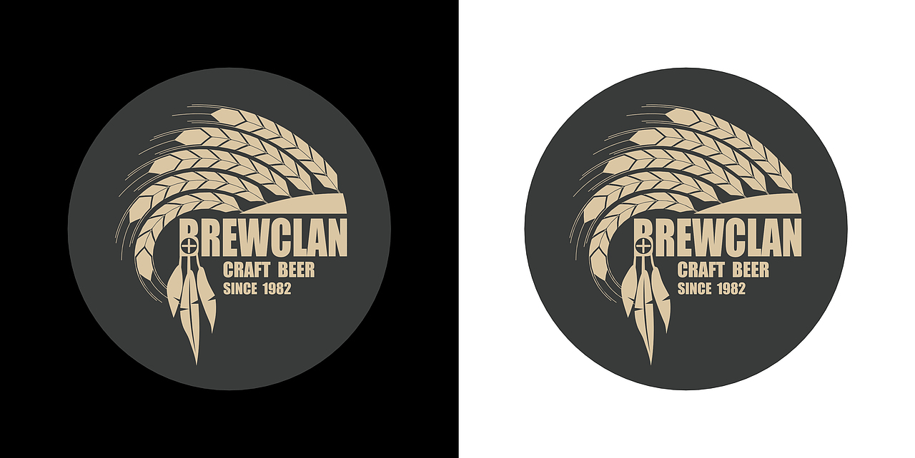 brewclan精酿啤酒logo设计