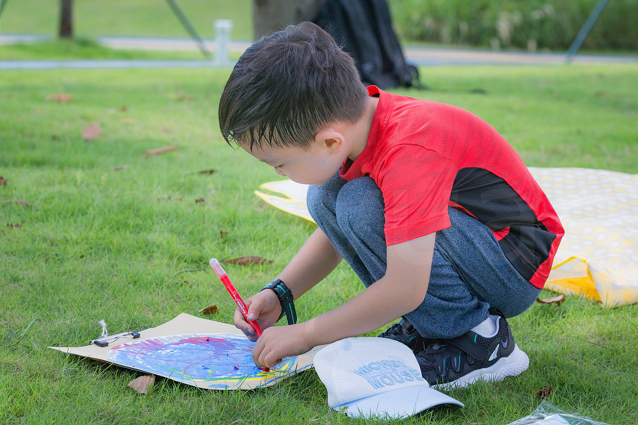儿童户外活动摄影 户外课拍摄