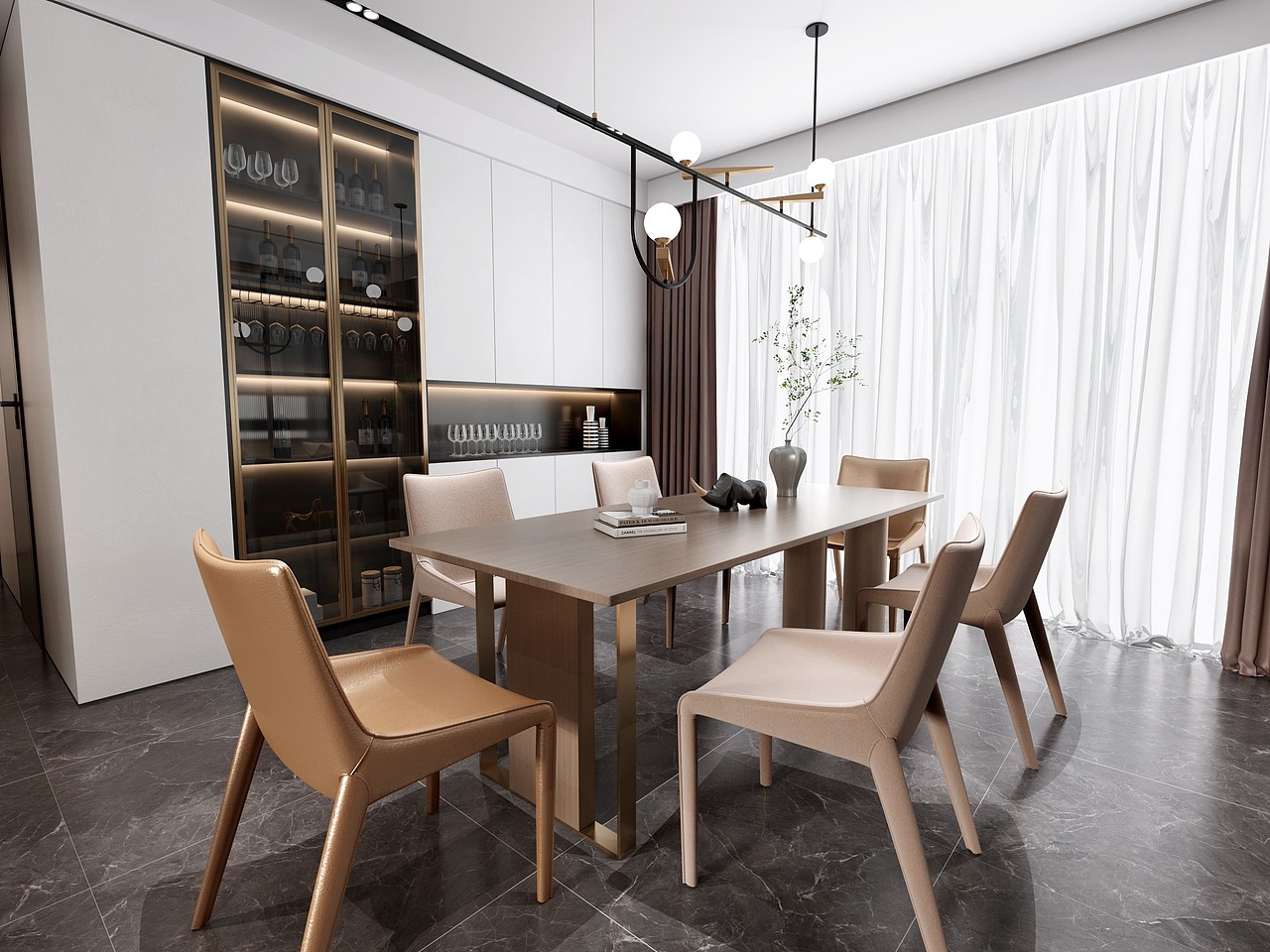 现代风格客餐厅