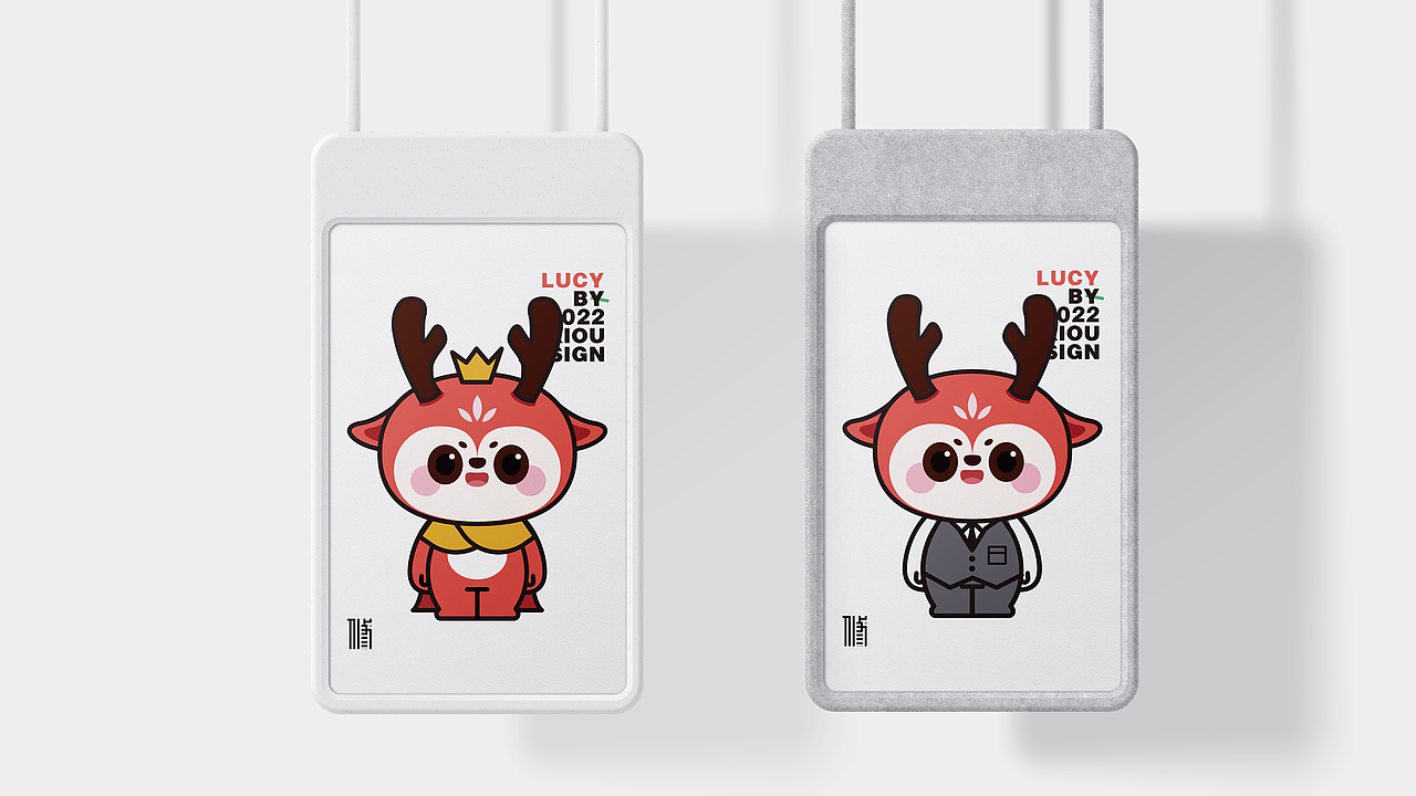 鹿溪（lucy）（图ZMzExNDEzMjQ4） - IP形象 - 站酷设计师张长行原创素材 - 站酷ZCOOL