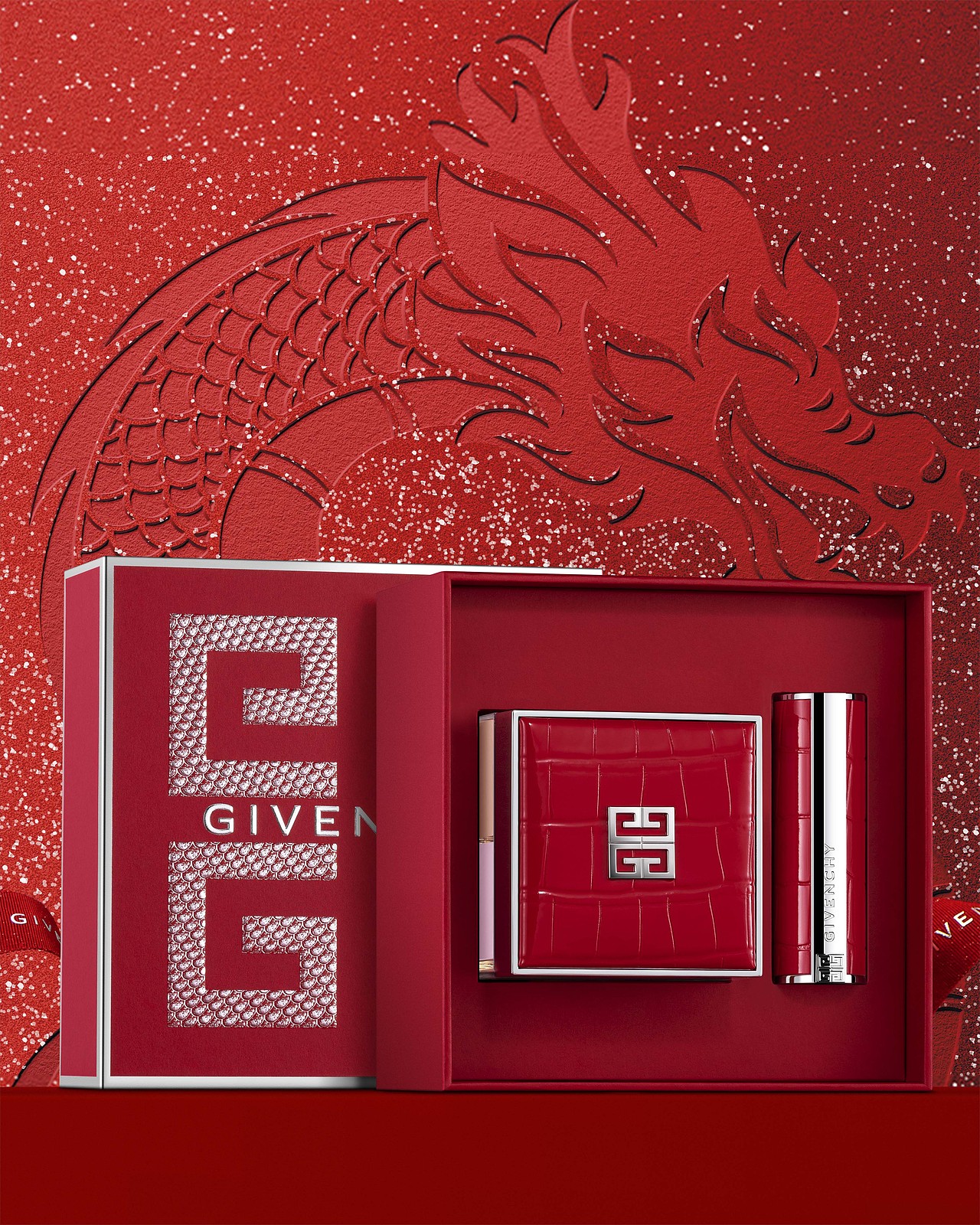 GIVENCHY 纪梵希龙年美妆KV（图ZMzYwMjMyMjk2） - 产品摄影 - 站酷设计师光墅文化原创素材 - 站酷ZCOOL