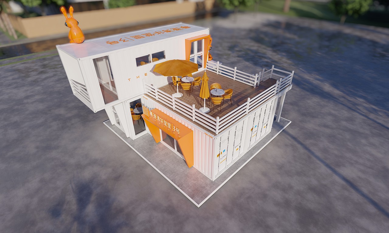 地产集装箱展厅设计