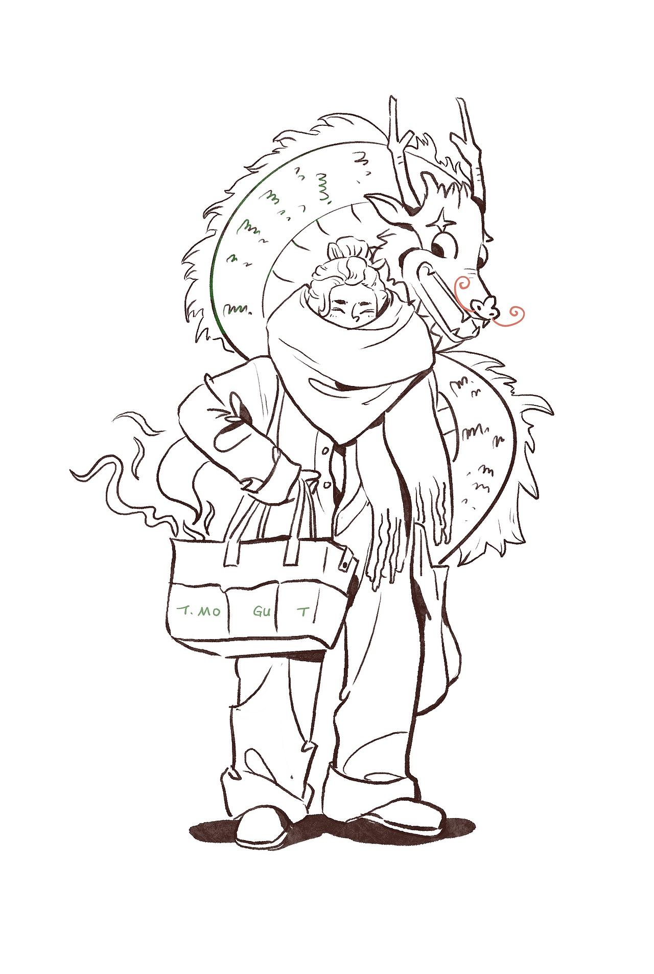 龙年,画龙共舞,龙运当头!