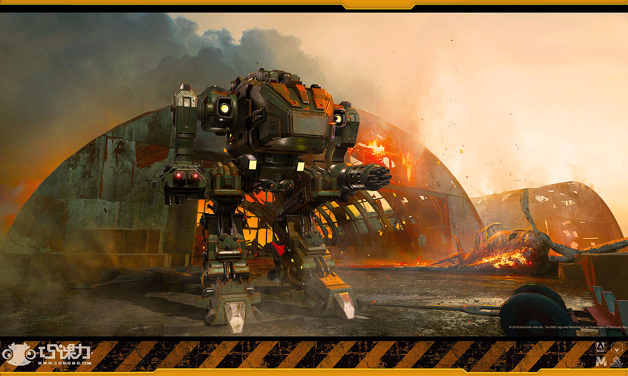 【学生作品】张钟桦 --《战地机甲》