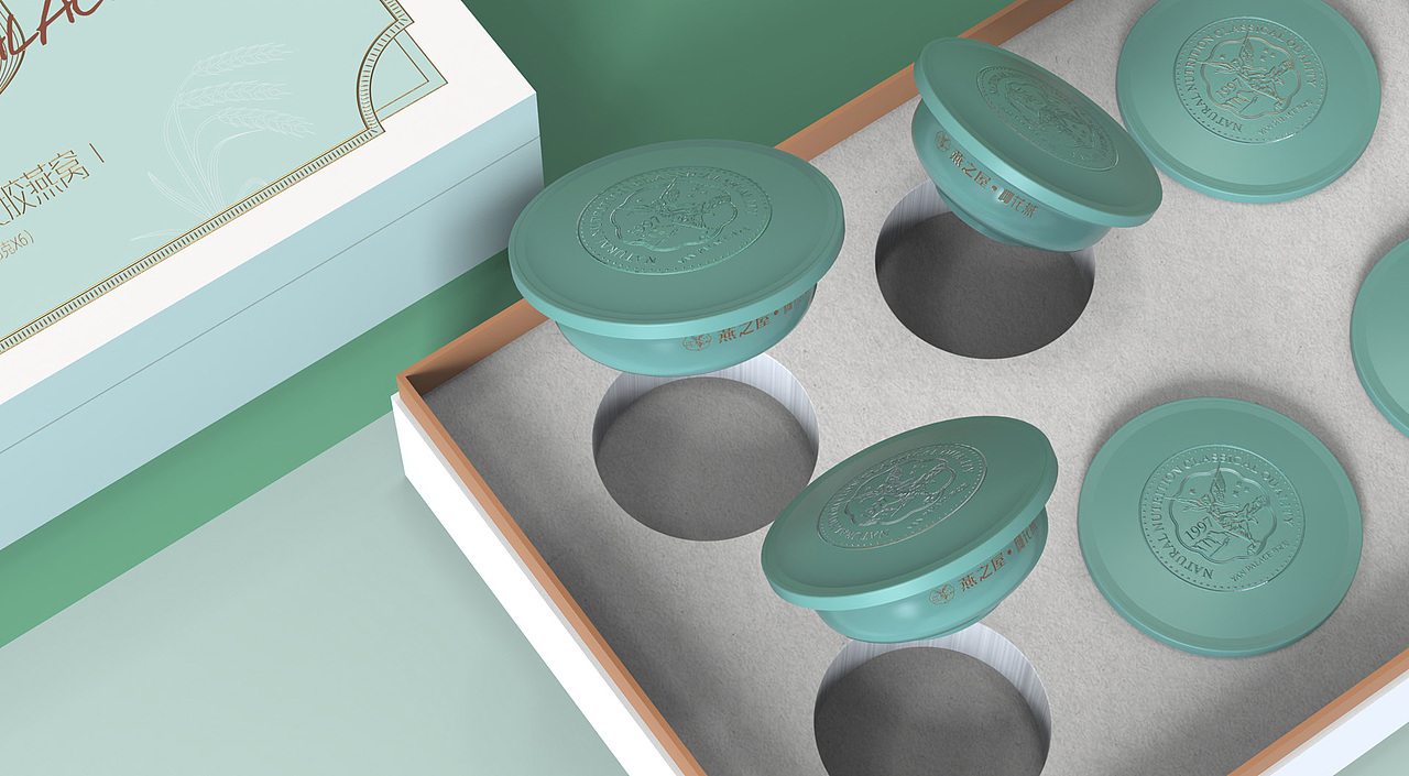 燕之屋燕窝包装 椰奶花胶礼盒包装设计