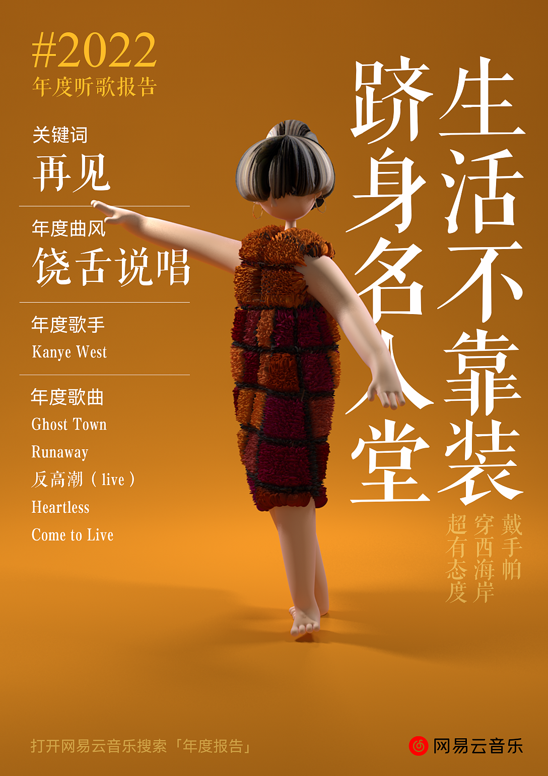 2022你的年度音乐报告（图ZMzEwODQzNTg0） - 海报 - 站酷设计师周大Suan原创素材 - 站酷ZCOOL