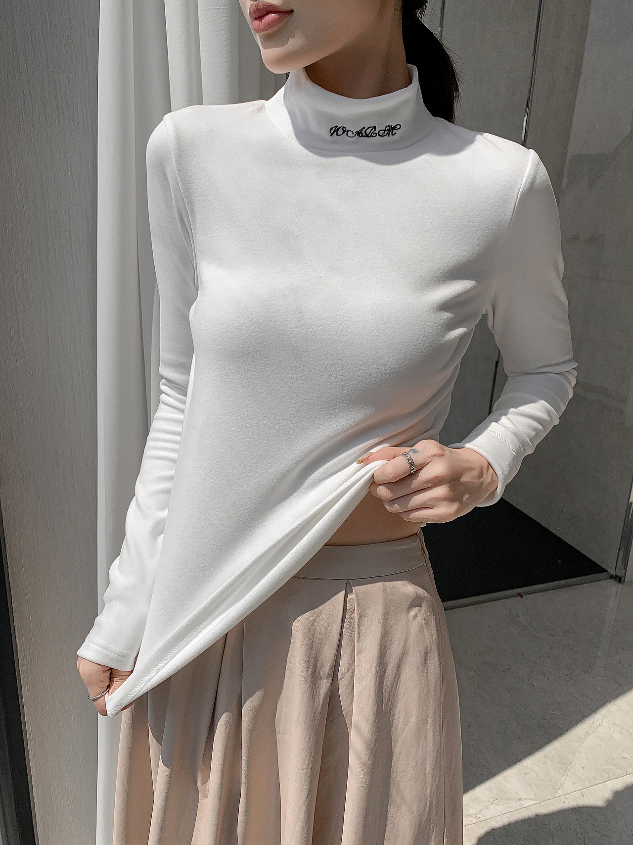 小红书 | 打底衫女装穿搭手机拍摄后期