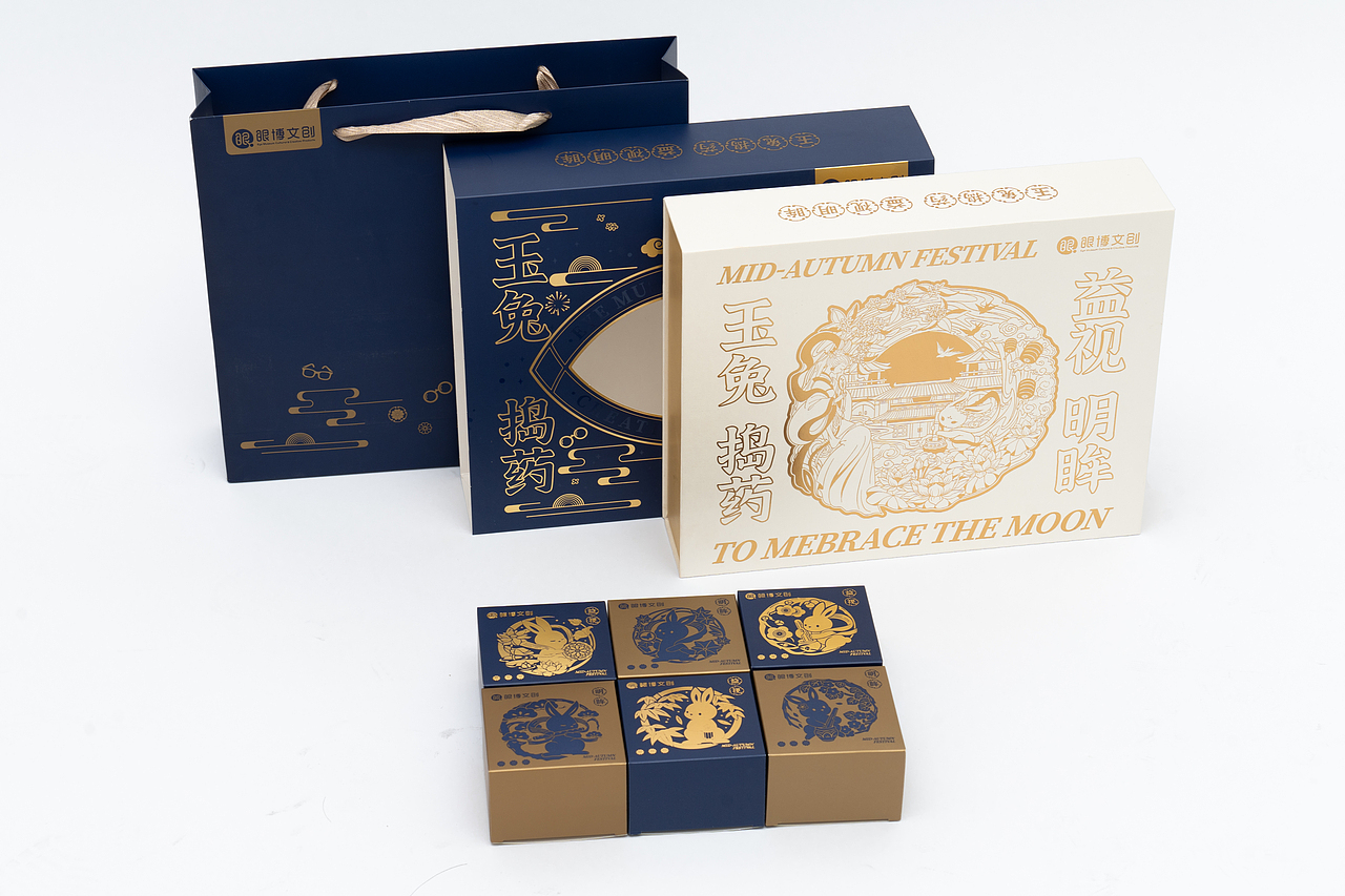 玉兔捣药 益视明眸（图ZMzUxNzE1MjYw） - 包装 - 站酷设计师六六六六个一原创素材 - 站酷ZCOOL