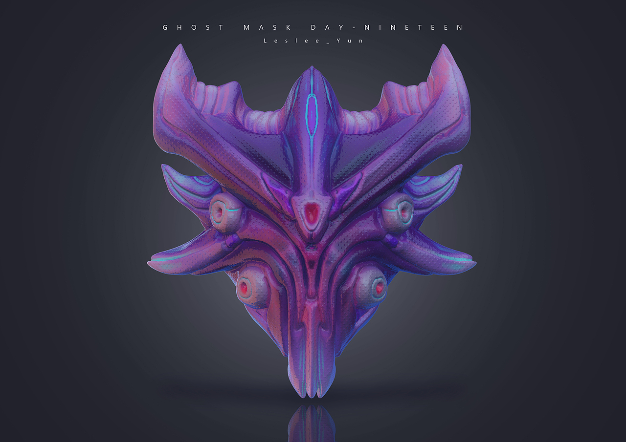 《百鬼相》系列三维速写（一）（图ZMzEzNzgxNTQ4） - 人物/生物 - 站酷设计师Leslee_Yun原创素材 - 站酷ZCOOL