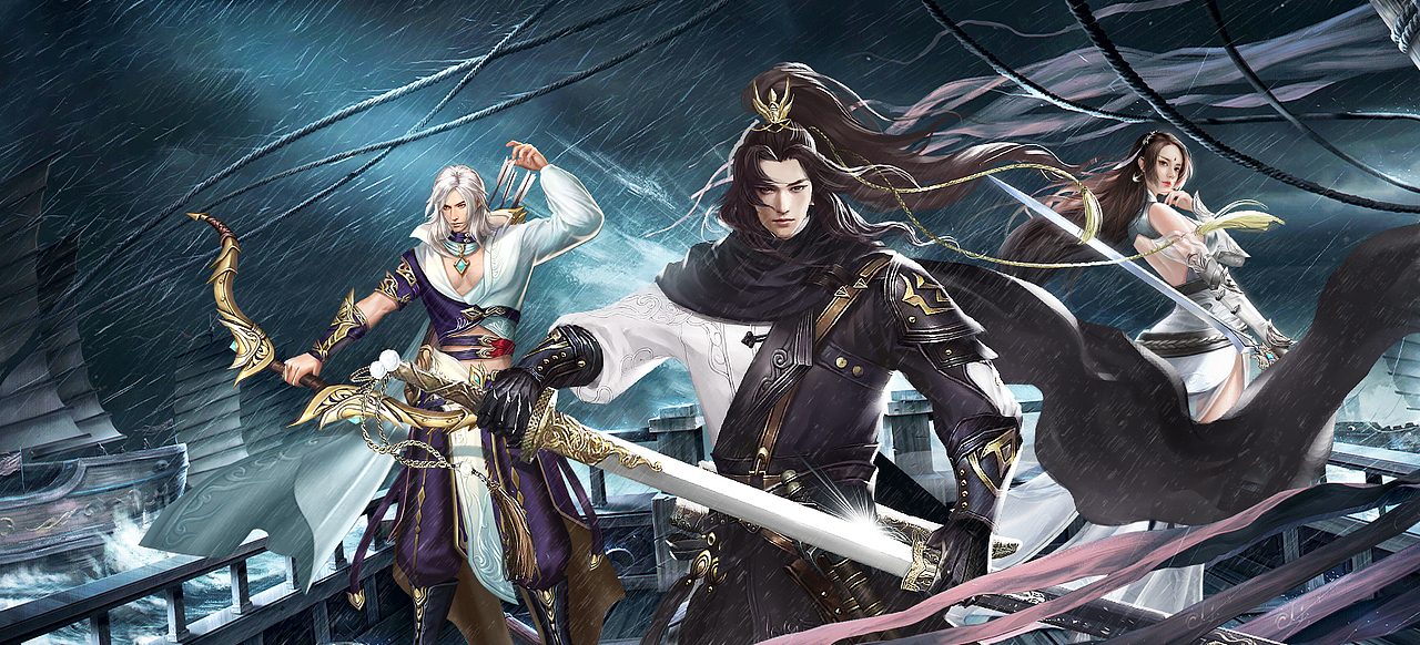 游戏品宣——国风武侠篇