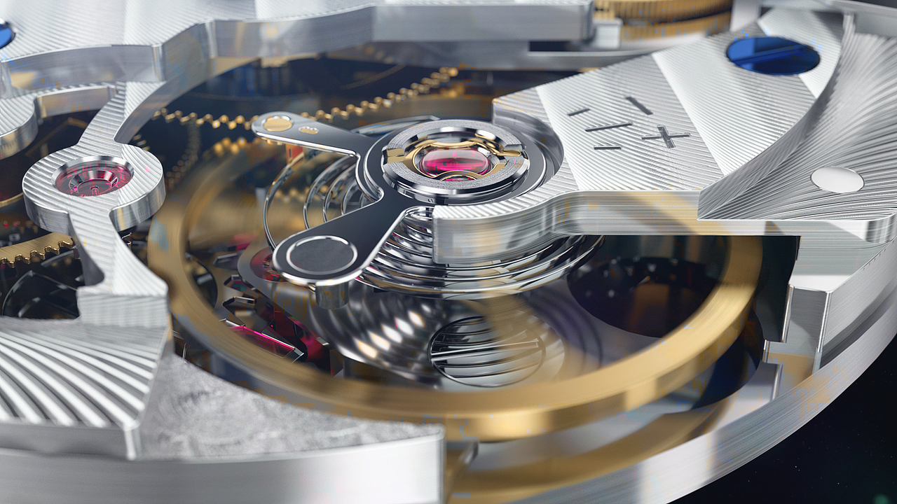 艾戈勒天文学家系列宇宙太空站机械表