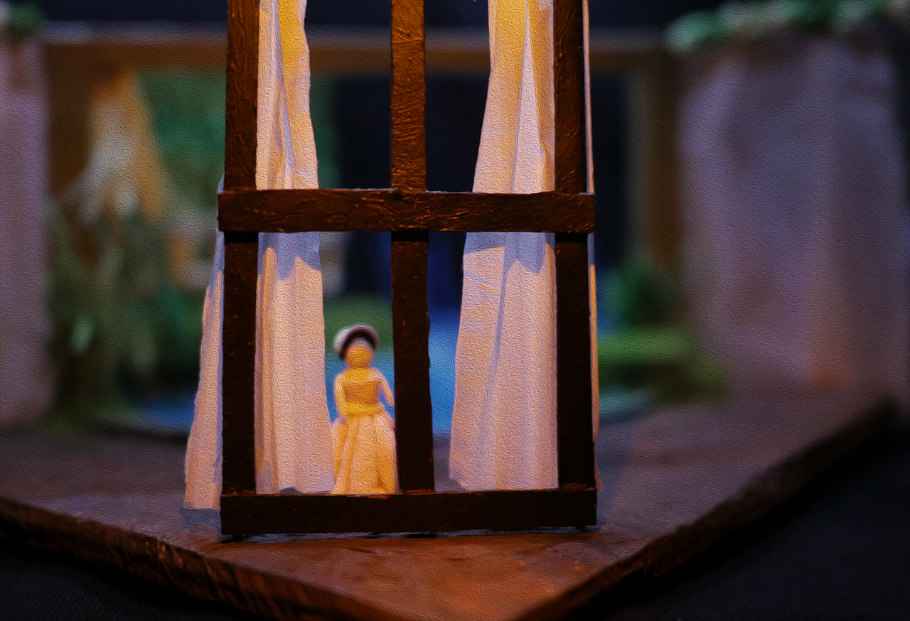 《日出—睡莲》话剧舞台灯光效果展示作品