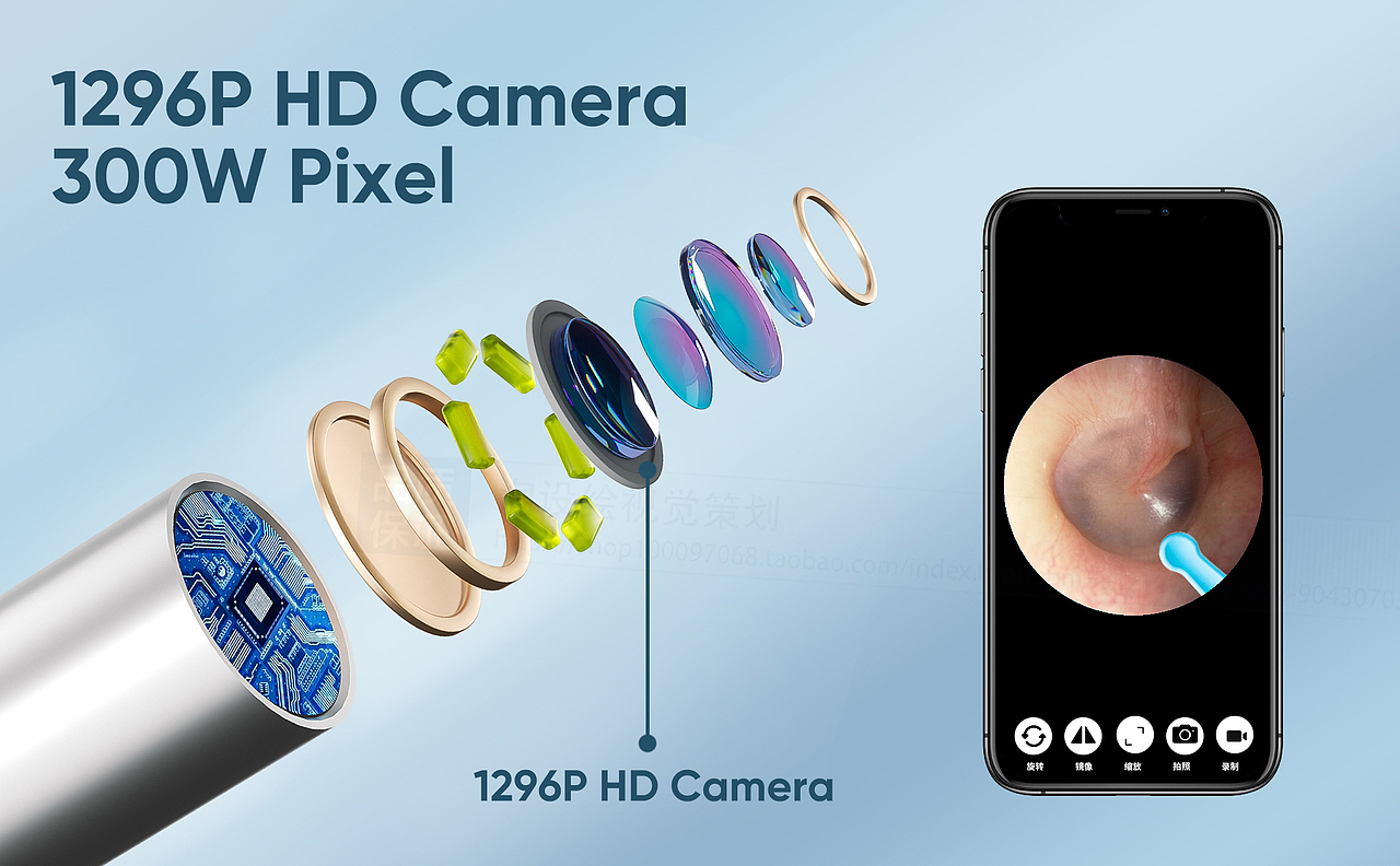 亚马逊掏耳勺挖耳勺产品图片建模渲染主副图A+美工设计（图ZMzU3OTA3MjM2） - 电商 - 站酷设计师广州万物文化原创素材 - 站酷ZCOOL