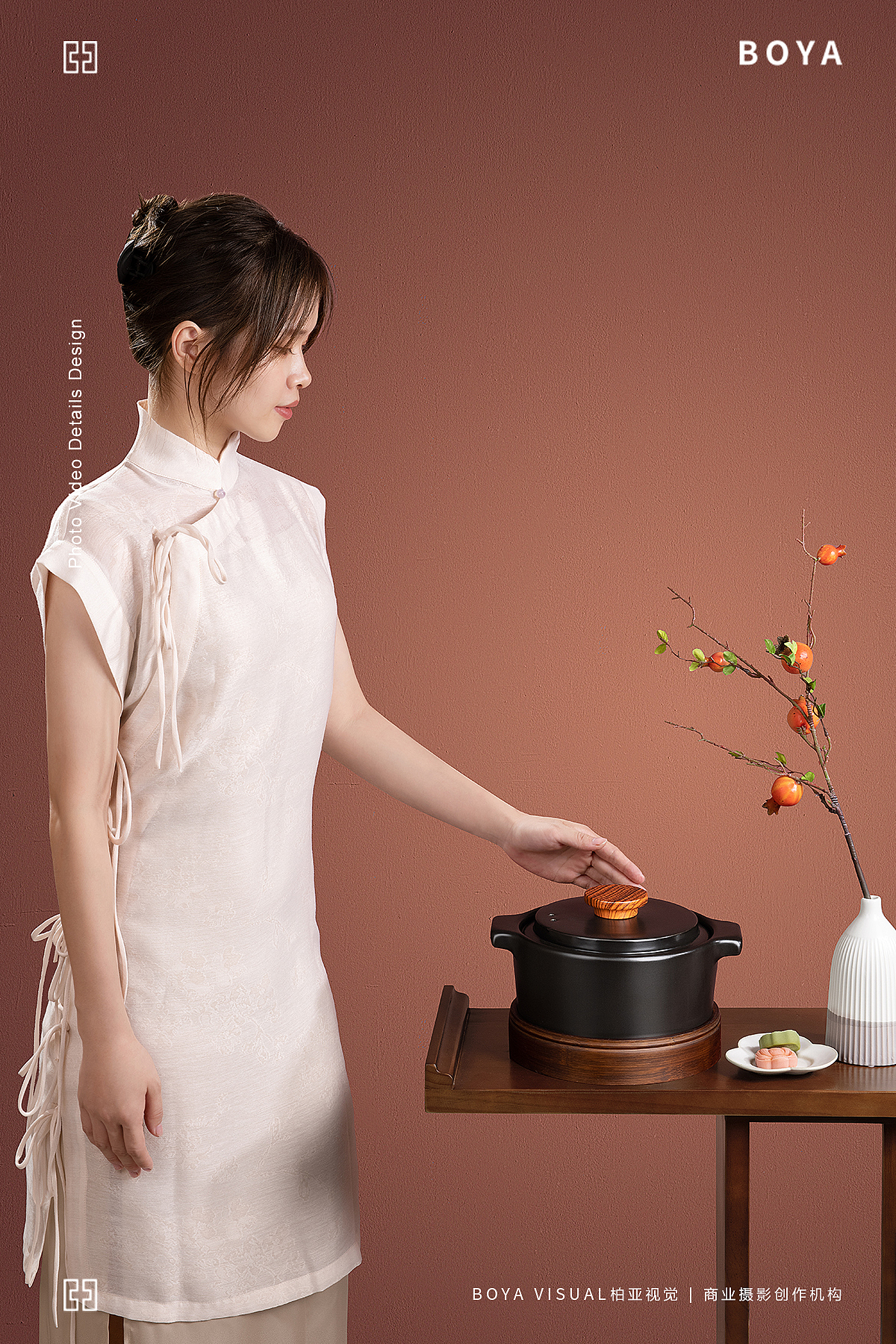 厨房用品摄影 ｜新中式砂锅 家用砂锅 X BOYA