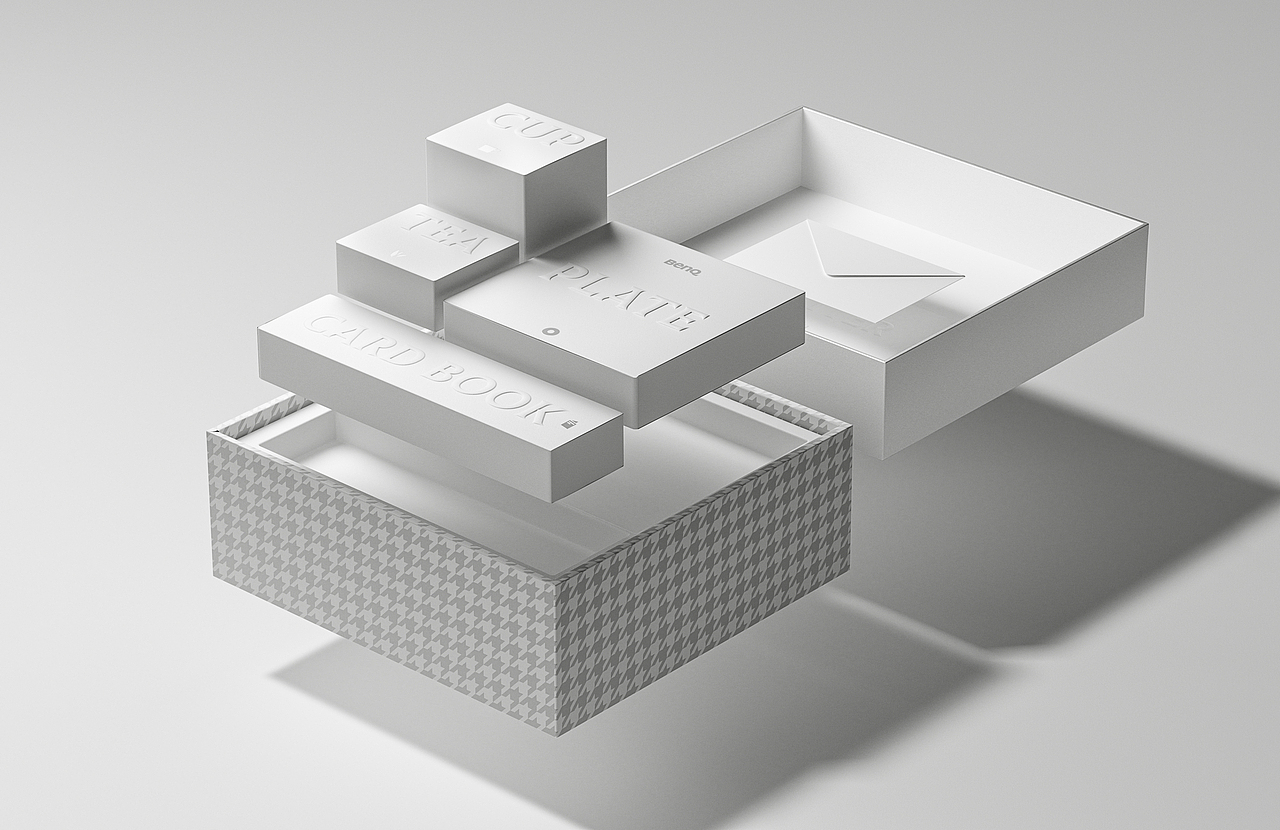 陈义文包装设计作品丨BenQ激光电视赠礼 05