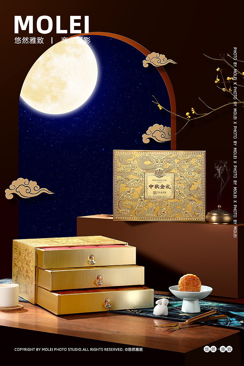 稻香村|中秋月饼礼盒合集产品摄影|默雷（图ZMzUwMjE1MjYw） - 产品摄影 - 站酷设计师悠然雅致摄影原创素材 - 站酷ZCOOL