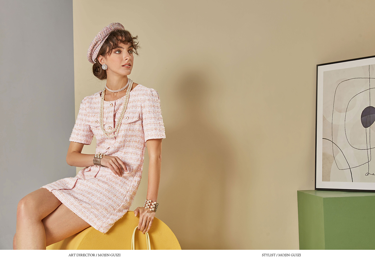 “香奈儿”女孩 丨搭配&策划（图ZMzM0NTkxMDEy） - 时尚/艺术摄影 - 站酷设计师莫金桂子原创素材 - 站酷ZCOOL