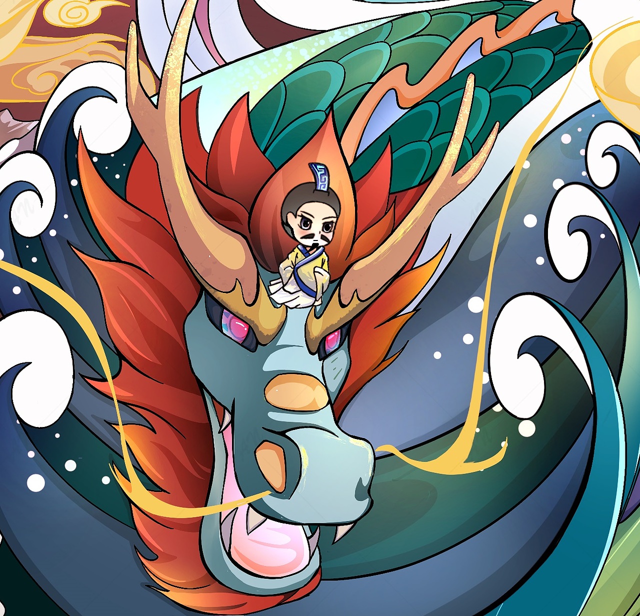 端午龙粽（图ZMzAwODA5NTcy） - 商业插画 - 站酷设计师AN_岸原创素材 - 站酷ZCOOL