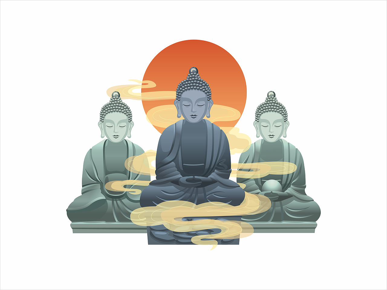 旅游地标插画（图ZMzE3MTcyMjQ0） - 商业插画 - 站酷设计师易可原创素材 - 站酷ZCOOL