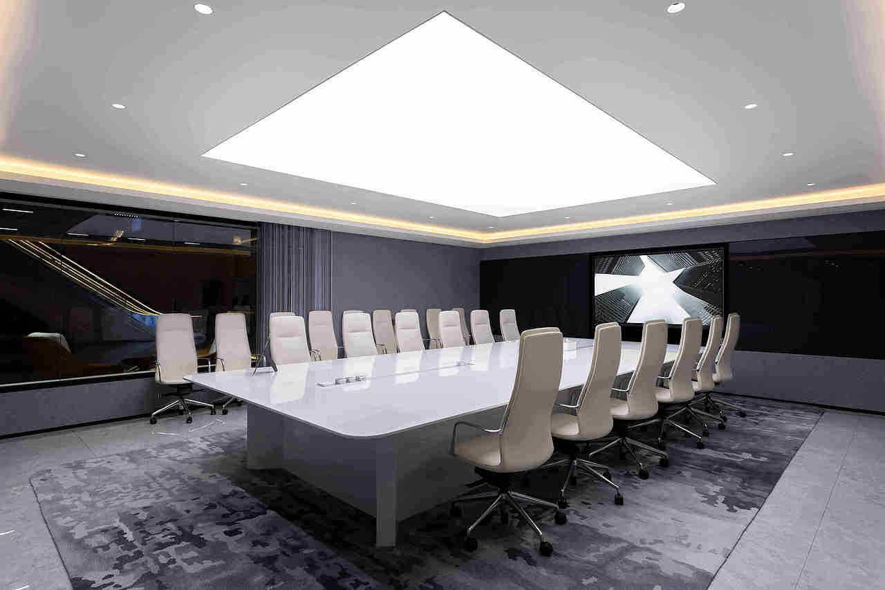 西安900平米共享办公室装修设计效果图（图ZMzAxNTkxOTQ0） - 商业空间设计 - 站酷设计师工装之家装修网原创素材 - 站酷ZCOOL