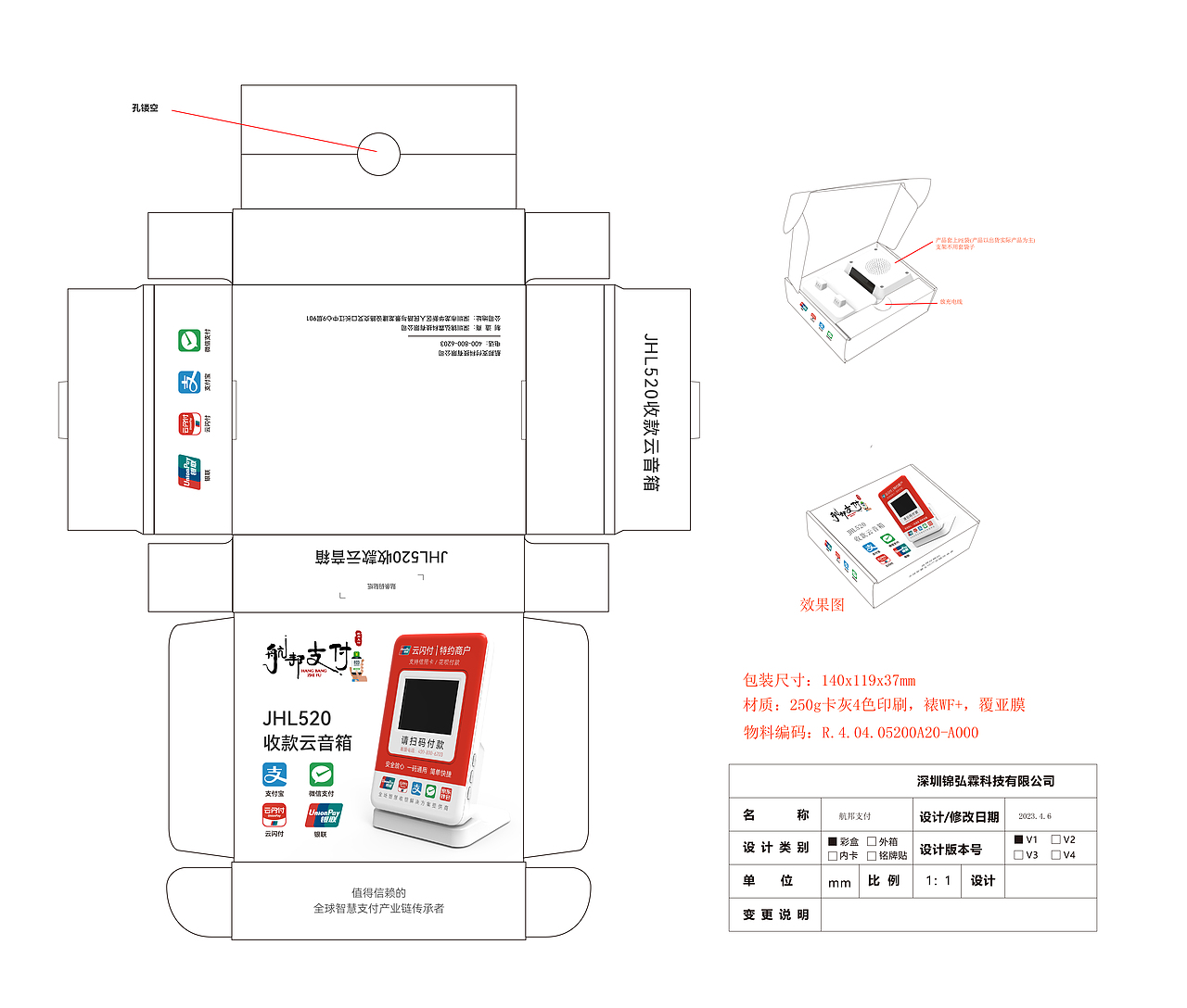 包装刀模排版设计