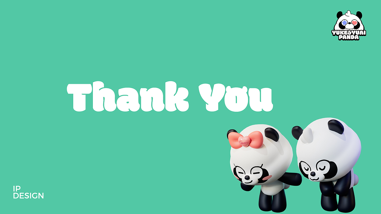 未中标作品 | 美的空调渝可渝爱熊猫卡通形象设计