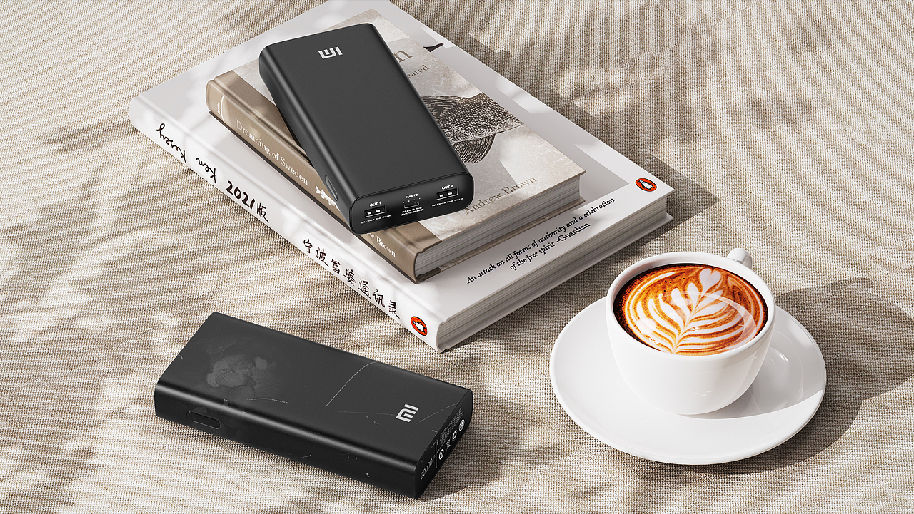 【充电宝&iPhone】KeyShot渲染练习